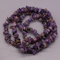 natural semi precious stone purple dragon crystal beads 5 8mm for women jewelry making diy necklace bracelet healing gifts 40cm