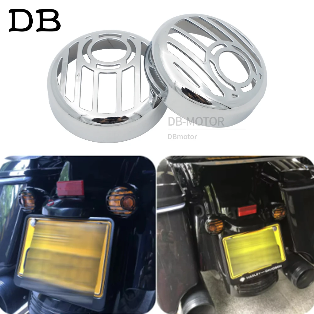 Защитная крышка для заднего указателя поворота мотоцикла подходит Harley Sportster 883