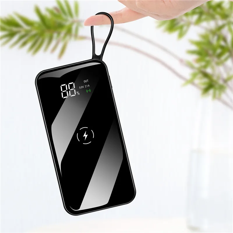 80000mah wireless power bank portable digital display smartphone charger outdoor travel fast charging for xiaomi samsung iphone free global shipping