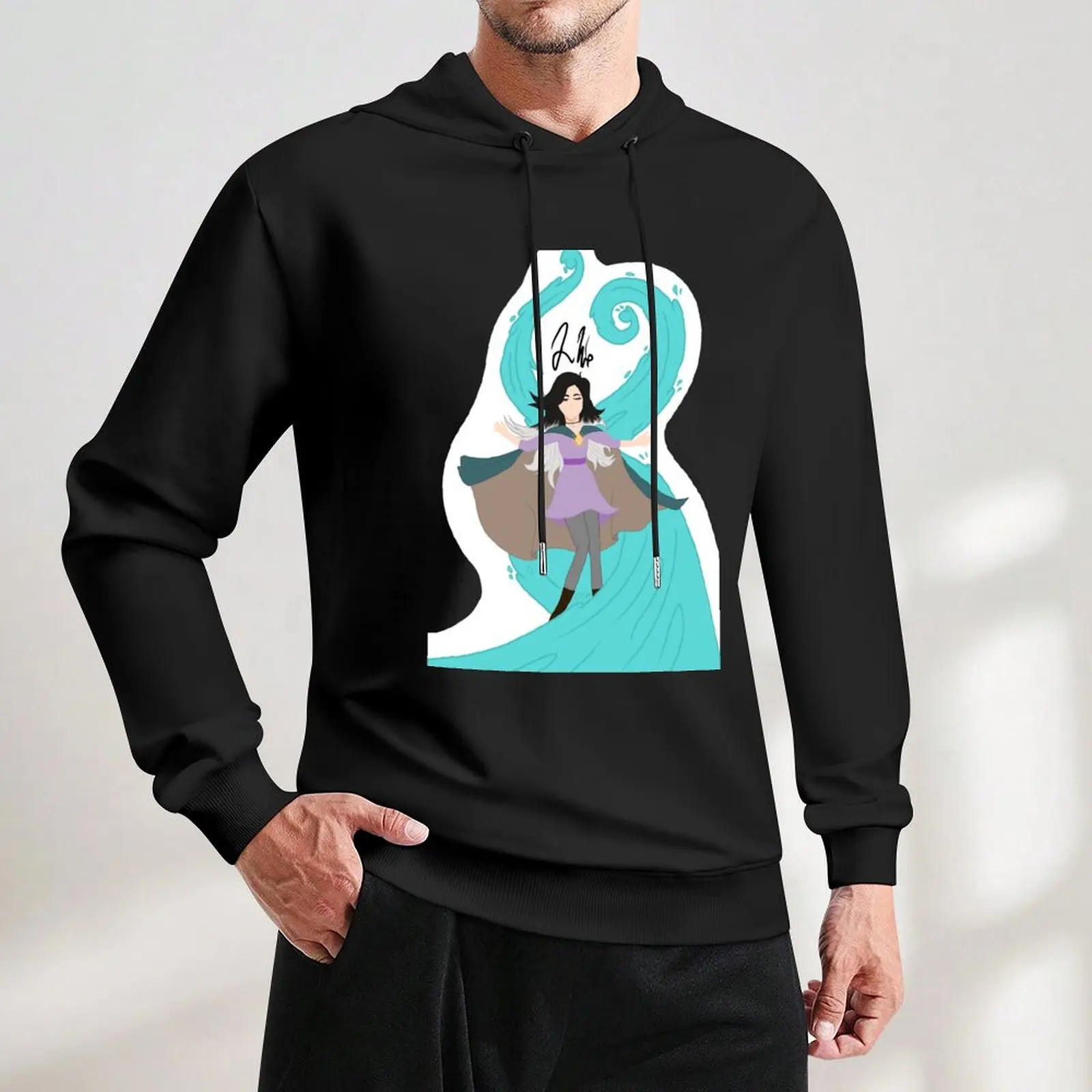 Keeper of the Lost Cities - пуловер с капюшоном Linh Song мужская осенняя одежда в стиле аниме