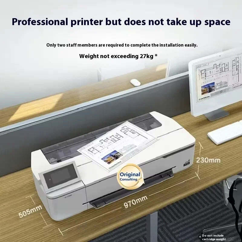Фото Для SC-T3180N: широкоформатный фотопринтер Epson A1 24 дюйма для чертежей, инженерных рисунков, печати красными штампами и цветной печатью. №5