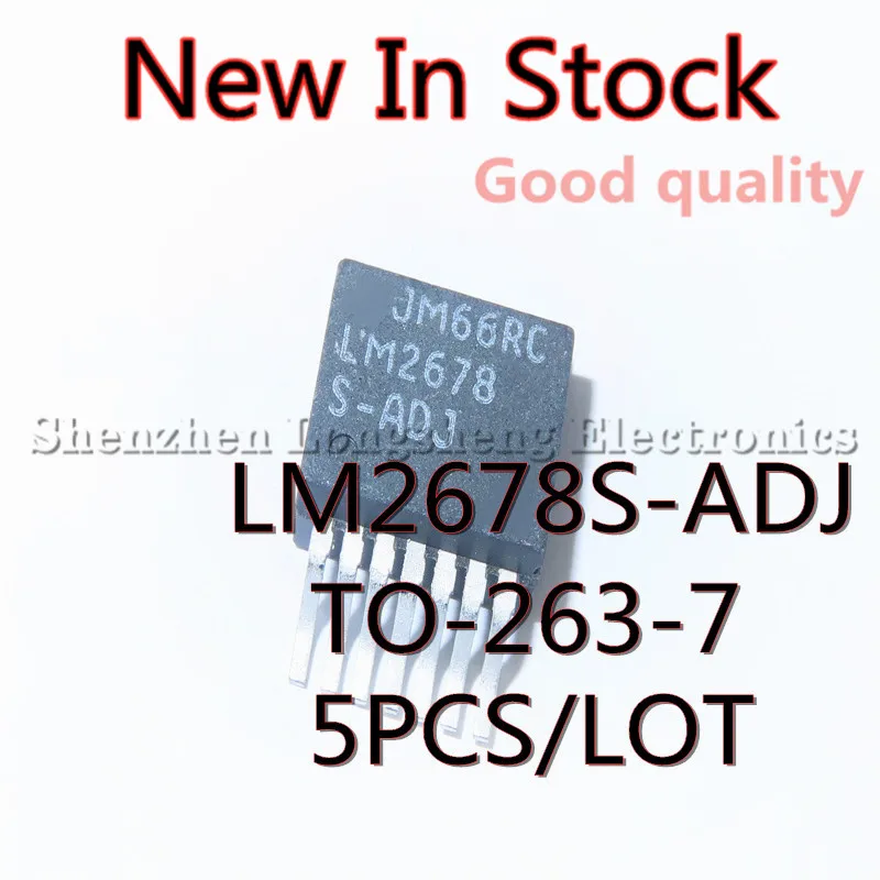 

5PCS/LOT LM2678S-ADJ LM2678S TO-263-7 SMD regulator IC chip New In Stock