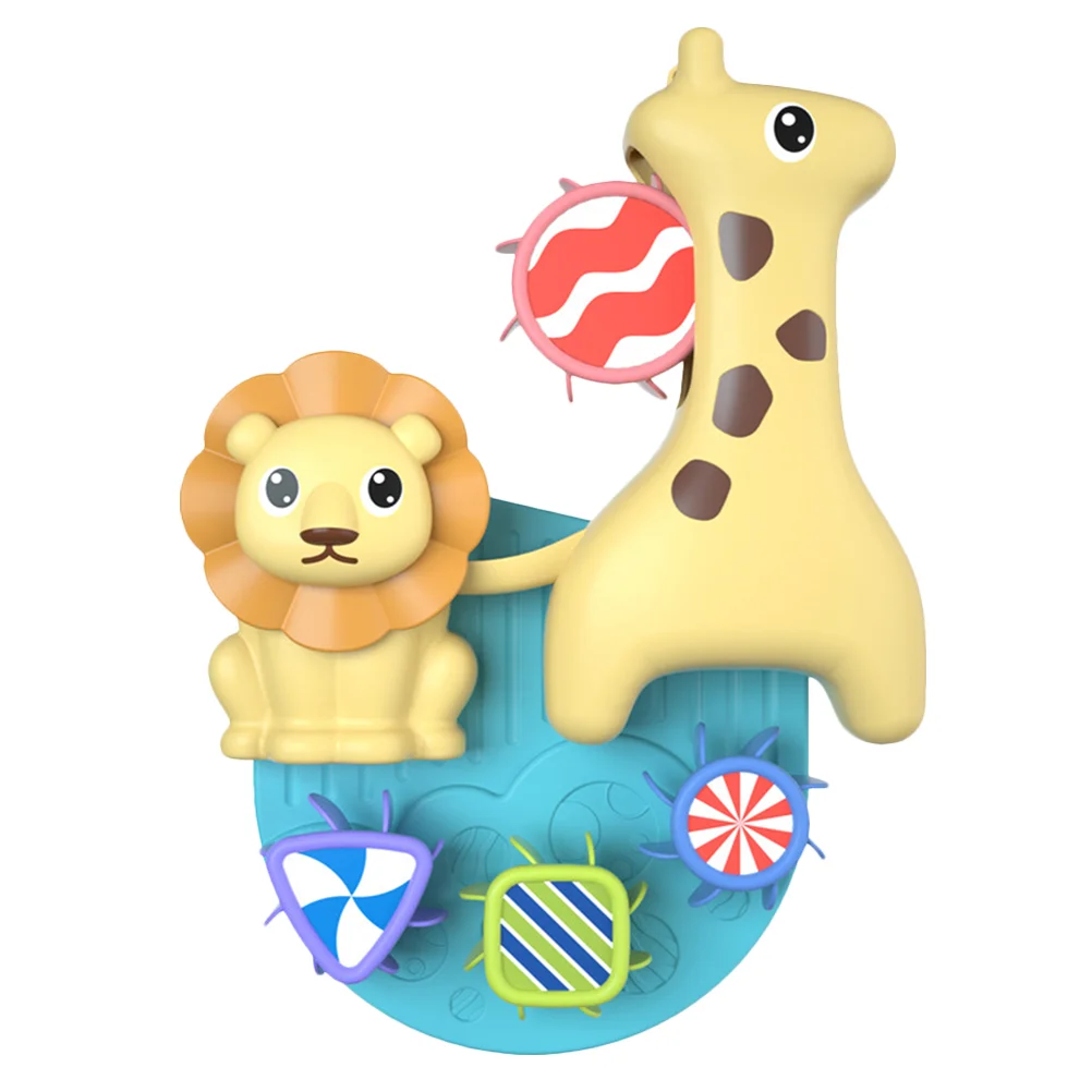 

1 Set Bathing Flush Rotation Adorable Suction Cup Shower for Baby Toddlers Kids