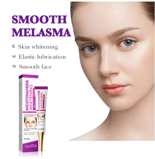 Отбеливающий крем от мелазмы темных точек веснушек Осветляющий никотинамид