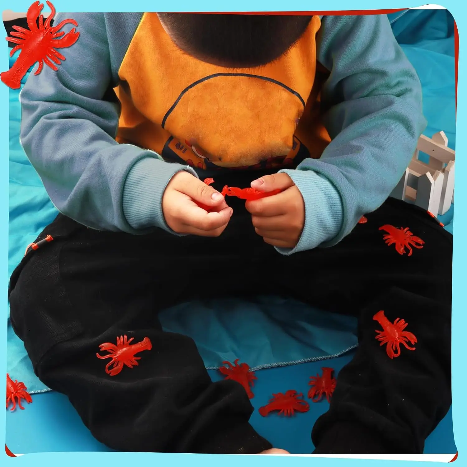 10 шт. мини-игрушка-лобстер