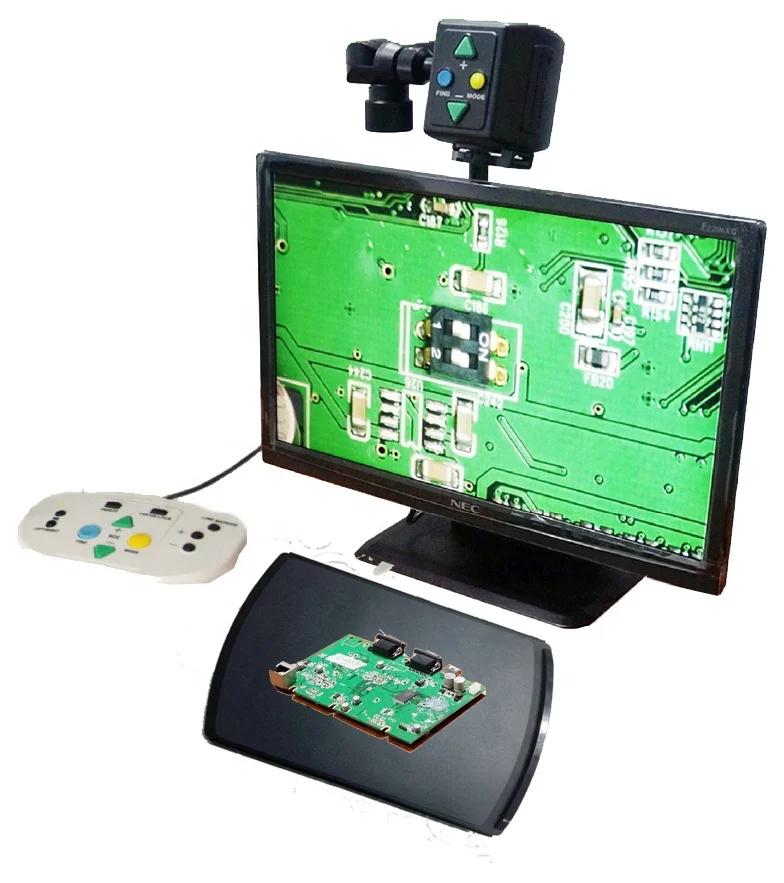 

low vision digital video magnifier