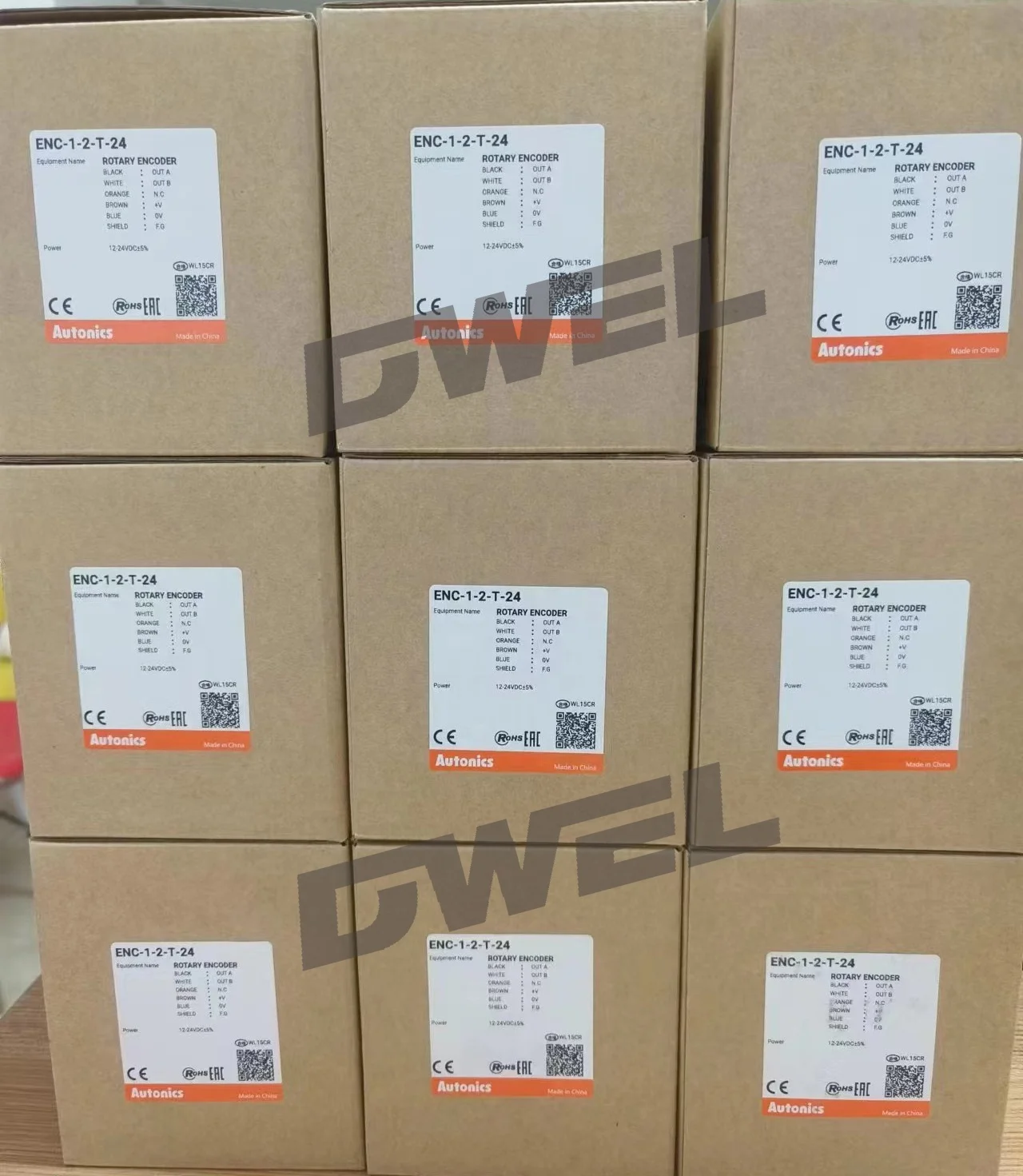 Оригинальный поворотный энкодер серии AUTONICS ENC ENC-1-1-T-24 ENC-1-2-T-24 ENC-1-3-T-24 ENC-1-5-T-24 ENC-1-1-N-24