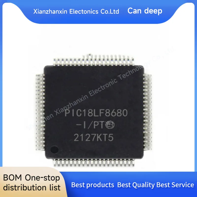 

1PCS/LOT PIC18LF8680-I/PT TQFP80