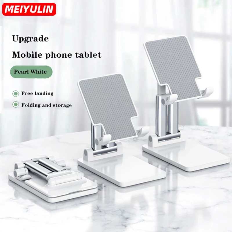 

Desktop Mobile Phone Foldable Holder Stand For iPhone iPad Xiaomi Adjustable Lift Tablet Table Cell Phone Desk Holder Universal