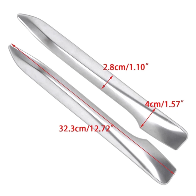 2 шт. хромированные противотуманные аксессуары для BMW F48 X1 2016-2019