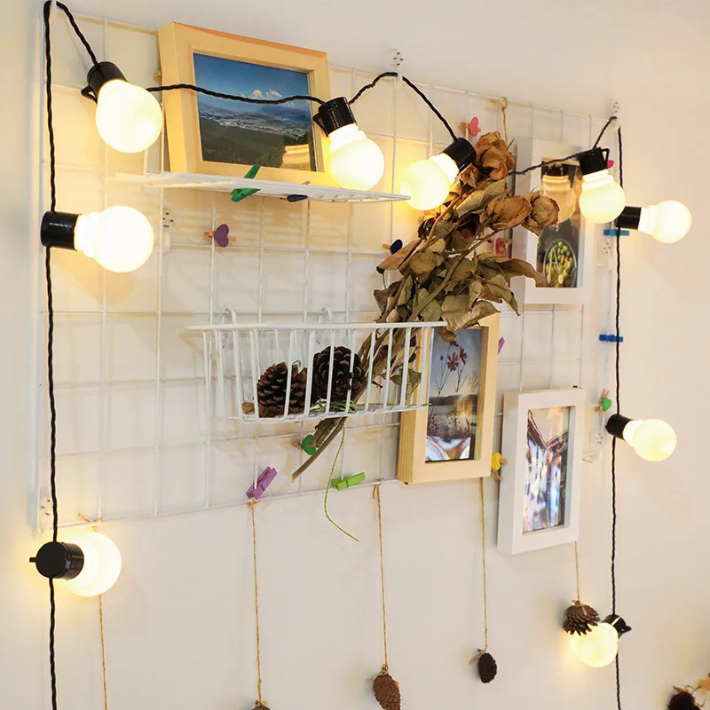 

Solar G50 Fairy Led String Lights Holiday Lighting Decoration for Home Wedding Party garland Garden Decor Curtain Street Lamp