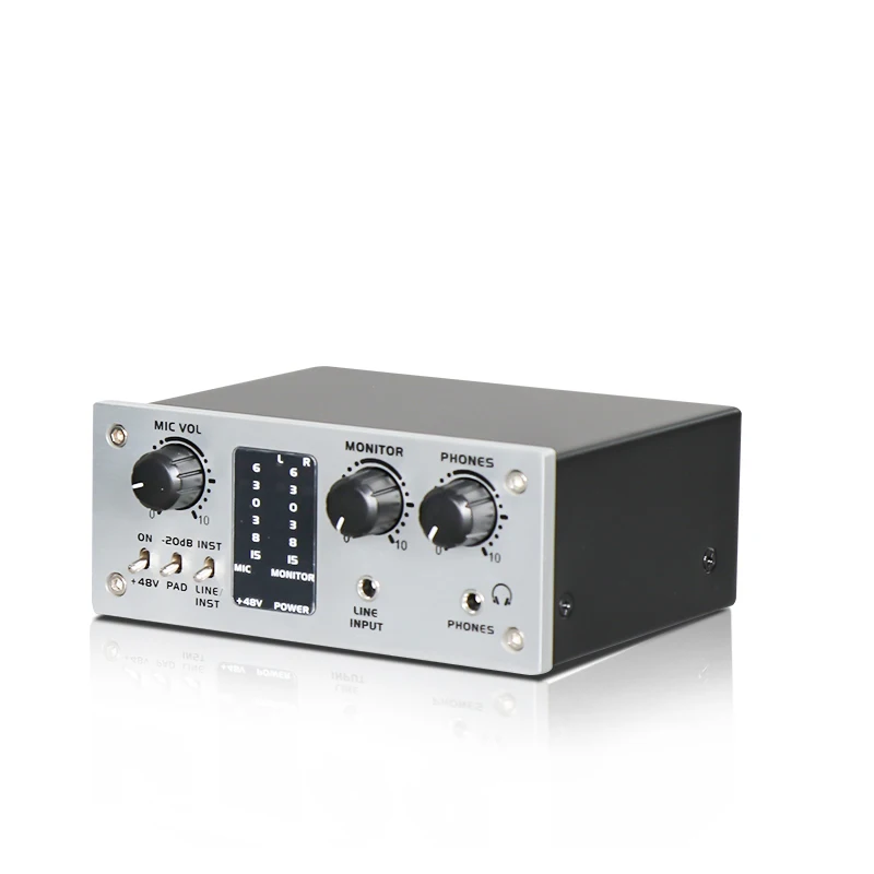 

Новая Профессиональная звуковая карта для студийной записи, используется для подкастинга, радио, комментарии