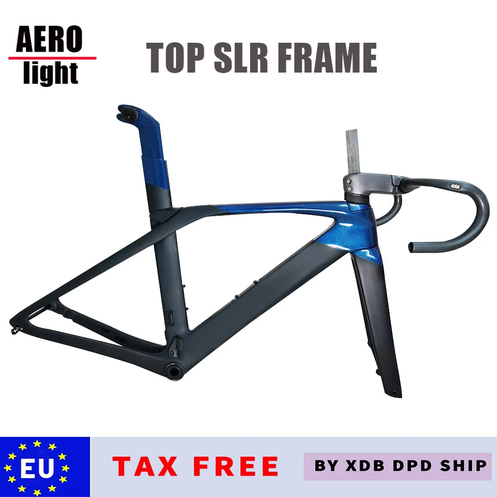 

40 Colors SLR Disc Brake Full Carbon Road Bike Frame Bicycle Frameset Cycling Racing Frame T47 Thread T1000