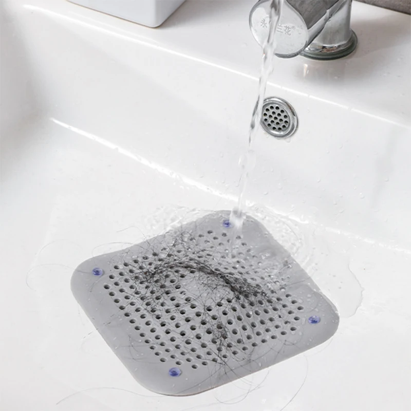 

Sink Anti-blocking Strainer Bathtub Shower Floor Drain Stopper Hair Filter Silicone Kitchen Deodorant Plug Bathroom Accessories