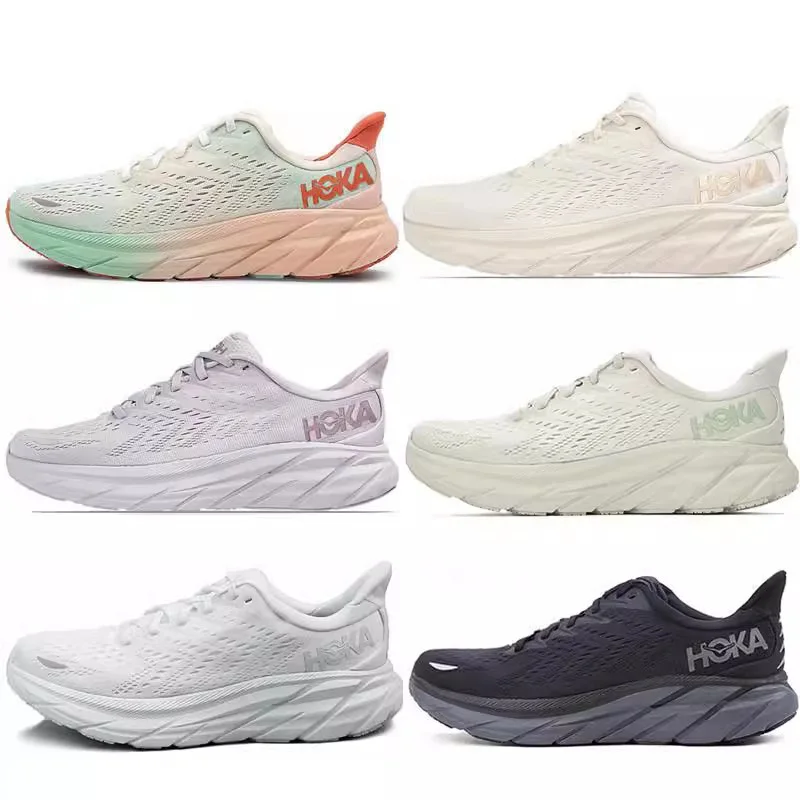 

Trainer Sneakers Clifton 8 Running Shoes Men's and Women's Lightweight Cushioning Marathon Absorption Highway