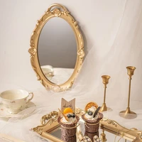 nordic vintage wall mirror art accessories boho mirror living room luxury espejos decorativos de pared home decorating items