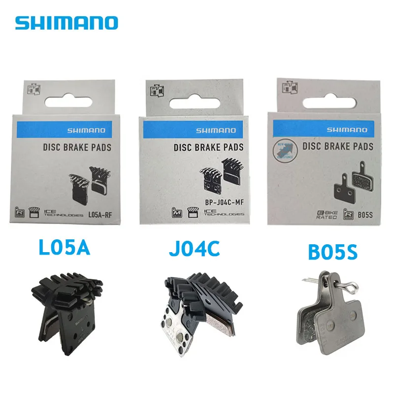 

Shimano B05S L05A J04C Resin Ice Tech Pad Bikes Disc Brake Pads for MT200 M355 M375 M395 M415 M8110 M7110 R8070 R7070 M485 M525