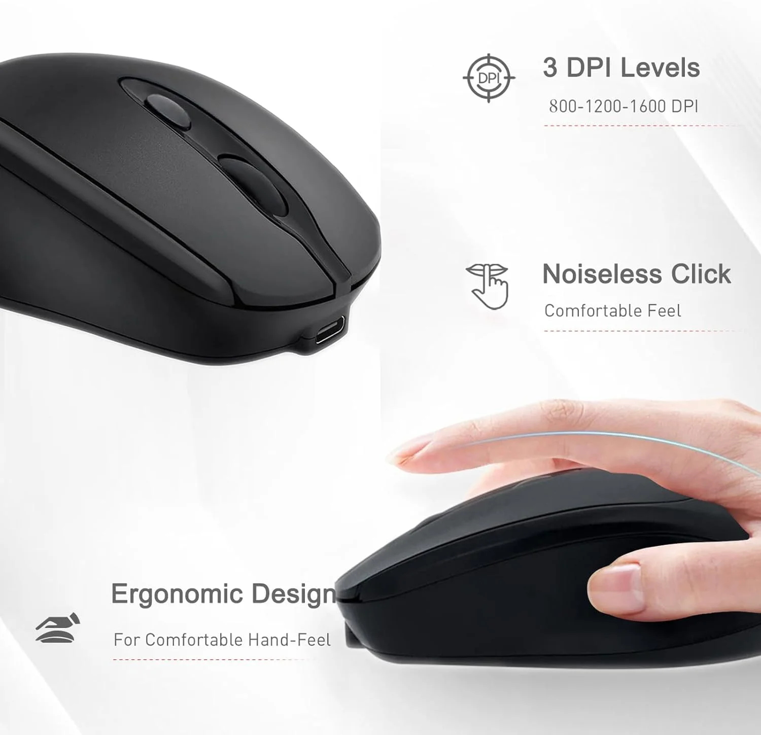 Беспроводная мышь 2 4 ГГц Bluetooth