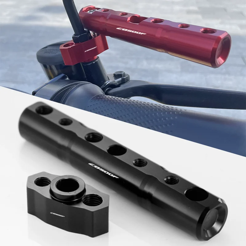 

2023 New Motorcycle Balance Beam Phone Holder Multifunction Handlebar Crossbar Mirror Extension For Honda CB500F CB 500F CB500 F