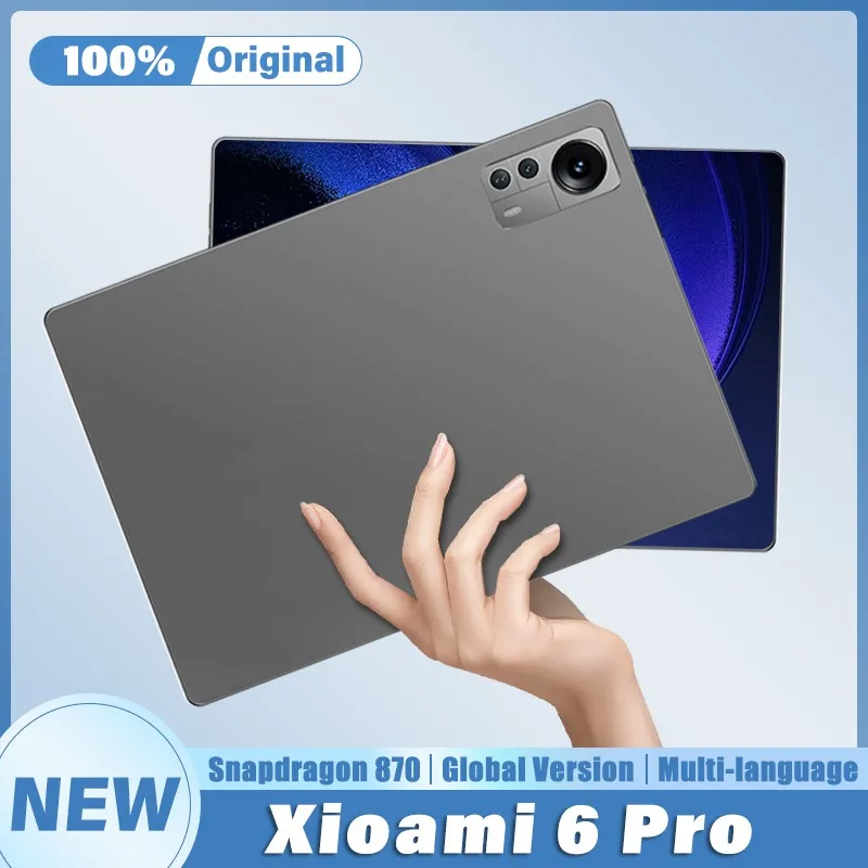 2023 New HD 4K Global Original Tablet Pad 6 Snapdragon 870 Android 16GB RAM 1TB Tablette PC 5G Dual SIM Card WIFI Phone Cell TAB 2023 New HD 4K Global Original Tablet Pad 6 Snapdragon 870 Android 16GB RAM 1TB Tablette PC 5G Dual SIM Card WIFI Phone Cell TAB