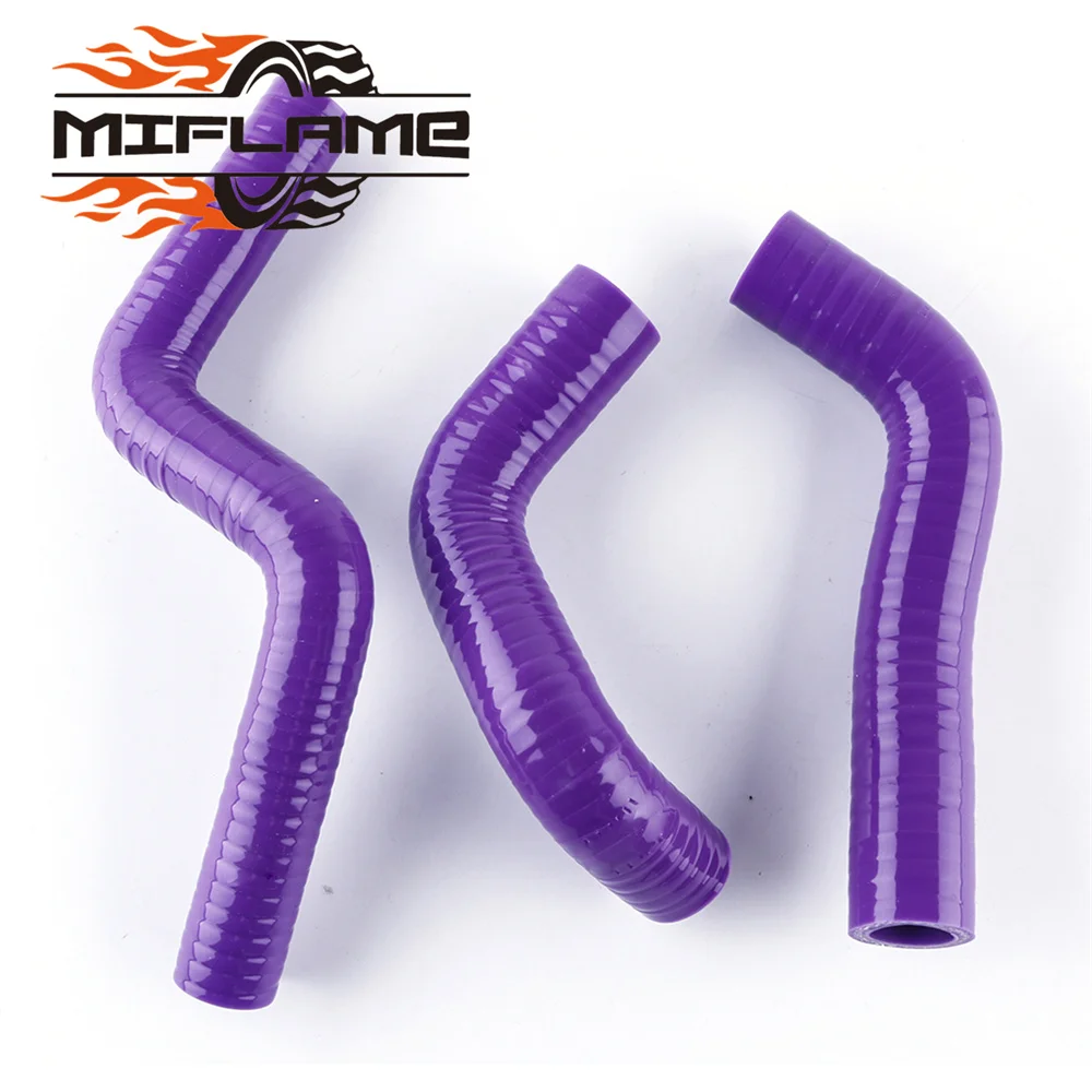 Набор силиконовых шлангов радиатора охлаждающей жидкости для Kawasaki KX85 KX100 2014 2015 2016