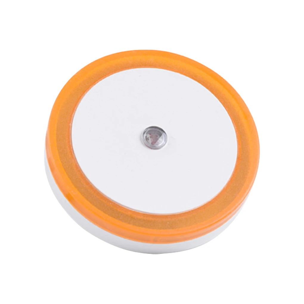 

Night Light LED 0.5W 30-40lm Automatic Sensor Lamp Plastic Wall Socket Bedside Light, EU Plug, Orange