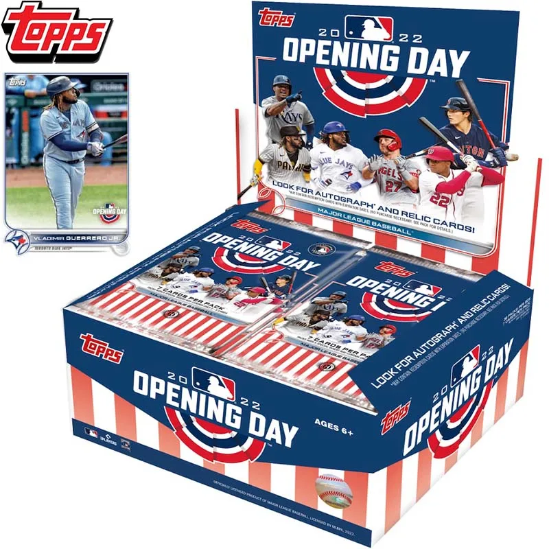 

2022 Topps Opening Day Baseball Cards Checklist Official Limited Trading Signature Collection Card Children Game Birthday Gift