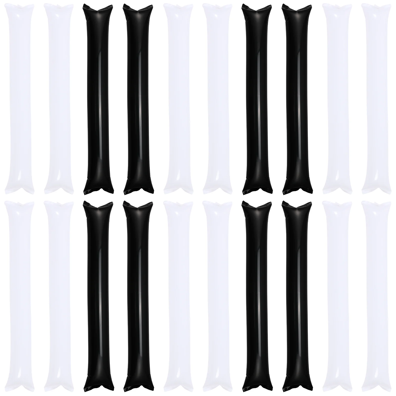 

24pcs Inflatable Sticks Concert Noisemaker Cheering Sticks Birthday Wedding Party Boom Wand