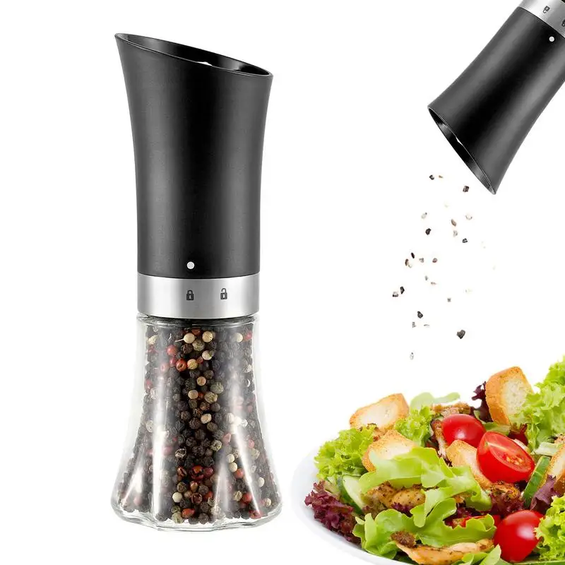

Electric Salt &Pepper Grinder Pepper Mill Electric Herb Grinder Automatic Gravity Induction Salt Shaker Machine Herb Spice Mill