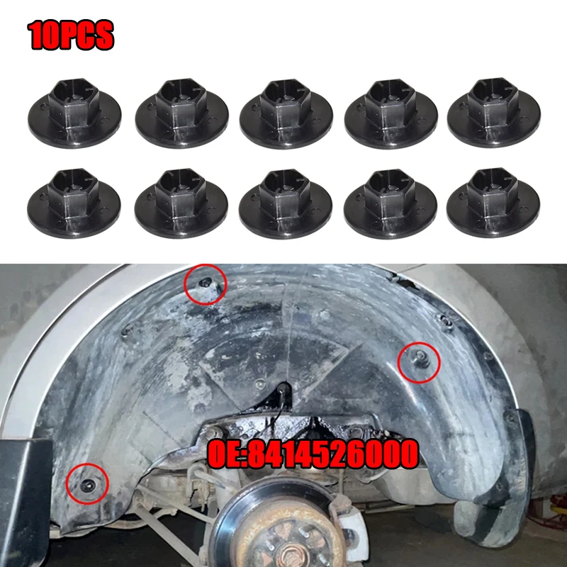

10X для Kia Rio Sportage 4, Cerato Stinger Sedona Soul Optima Cadenza, подкрылок, грязеза, вилка 8414526000
