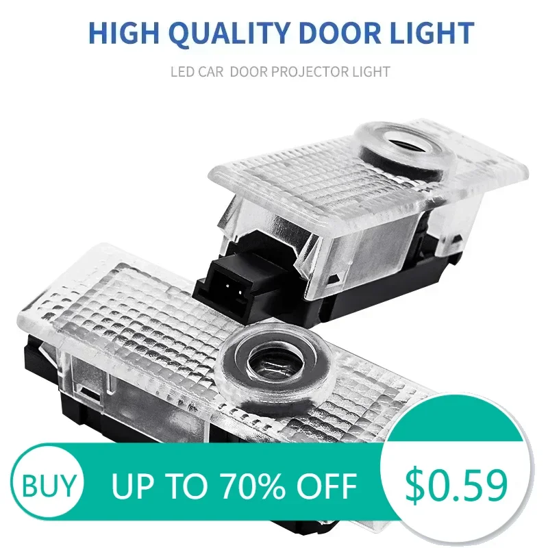 Cars X5 X6 2025 Новый 2X автомобильный светодиодный дверной проектор с логотипом для BMW