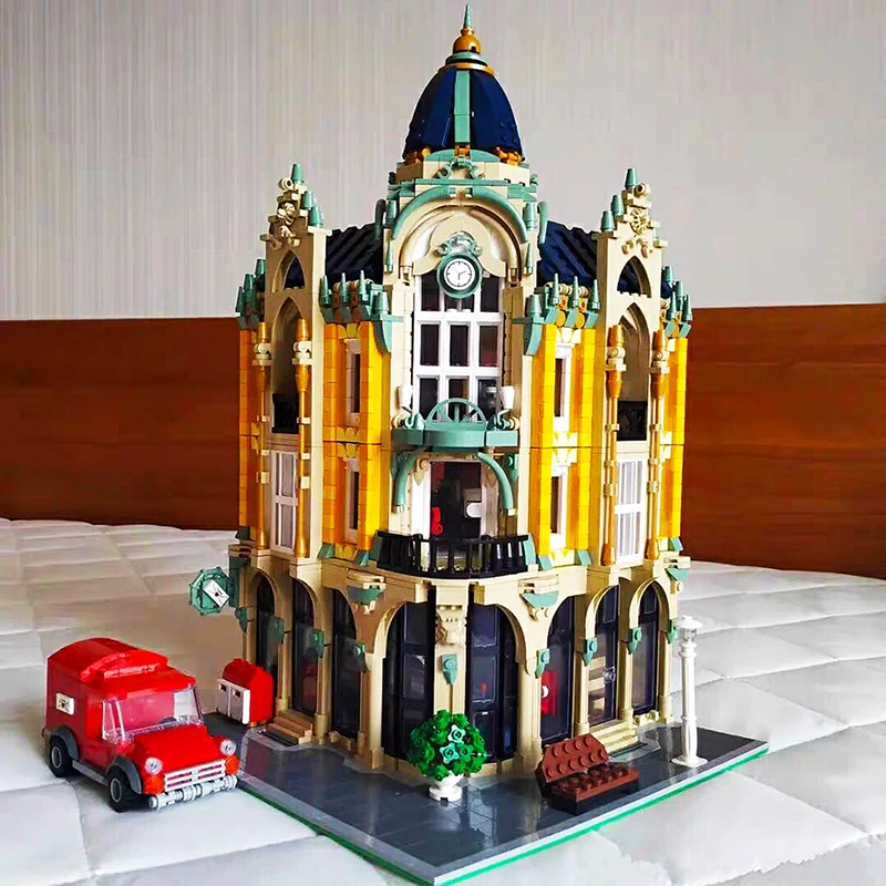 

4342 шт., Детский конструктор «городская улица»