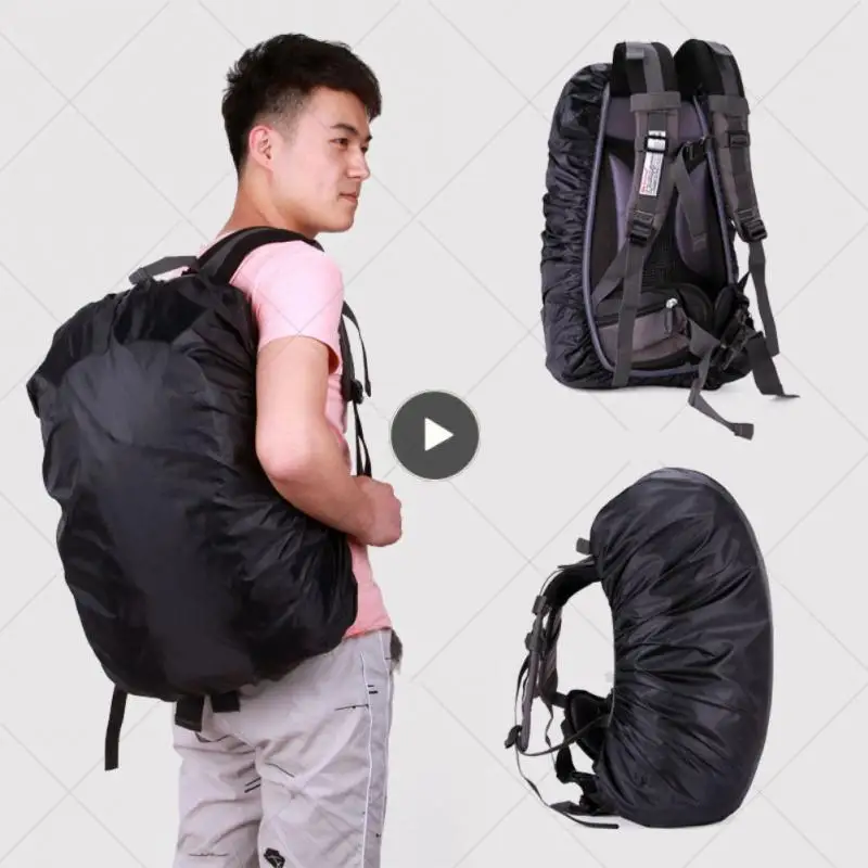 

Waterproof Backpack Outdoor Sport Night Cycling Safety Light Raincover Rain Cover Case Bag Camping Hiking 35-80L
