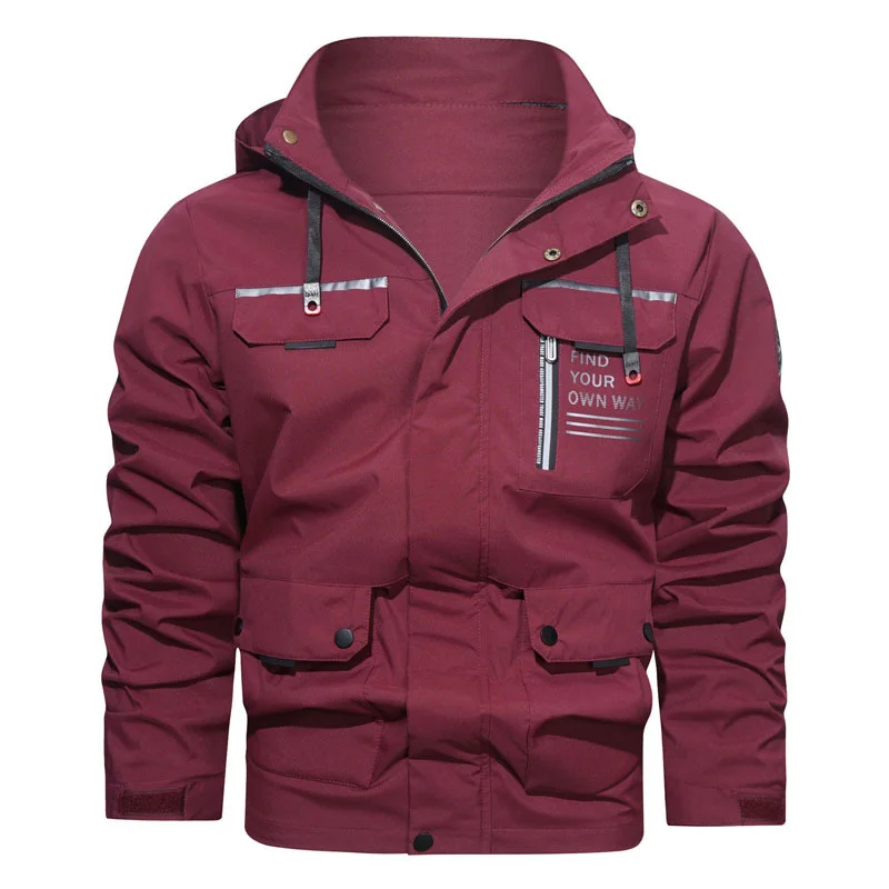Рисунок 2 - Мужские зимние парки с капюшоном