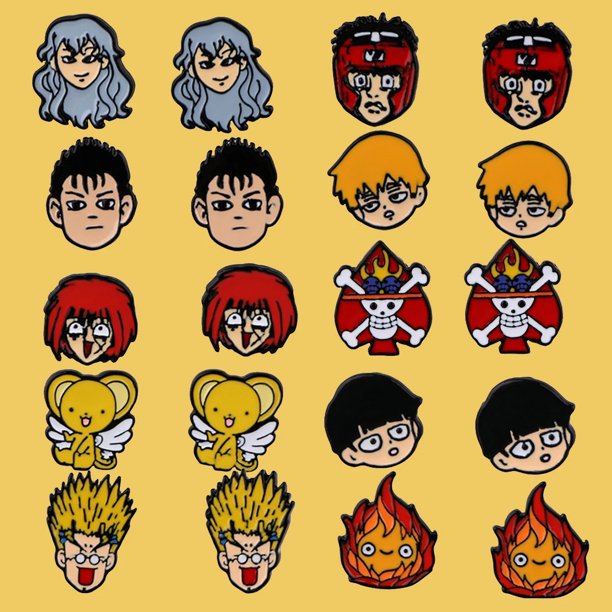 

Cardcaptor Sakura Anime Earrings for Women Cute Manga Stud Earrings Cartoon Stainless Steel Ear Fashion Jewelry