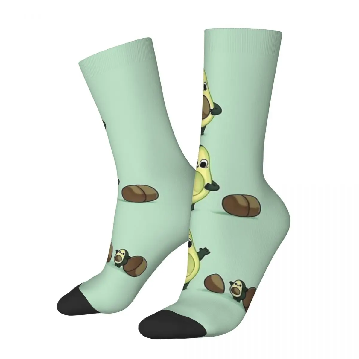 

Счастливые забавные мужские Компрессионные носки Avacado Stack винтажные Harajuku фруктовые Семейные хип-хоп Новые бесшовные крутые сумасшедшие носки