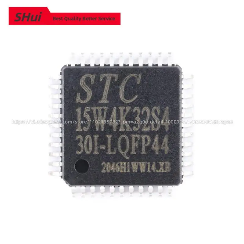 

STC STC15W4K32S4-30I-LQFP44 Single-Chip 1T 8051 Microcomputer Microcontroller MCU Enhanced Single Chip STC15W4K32S4 New original