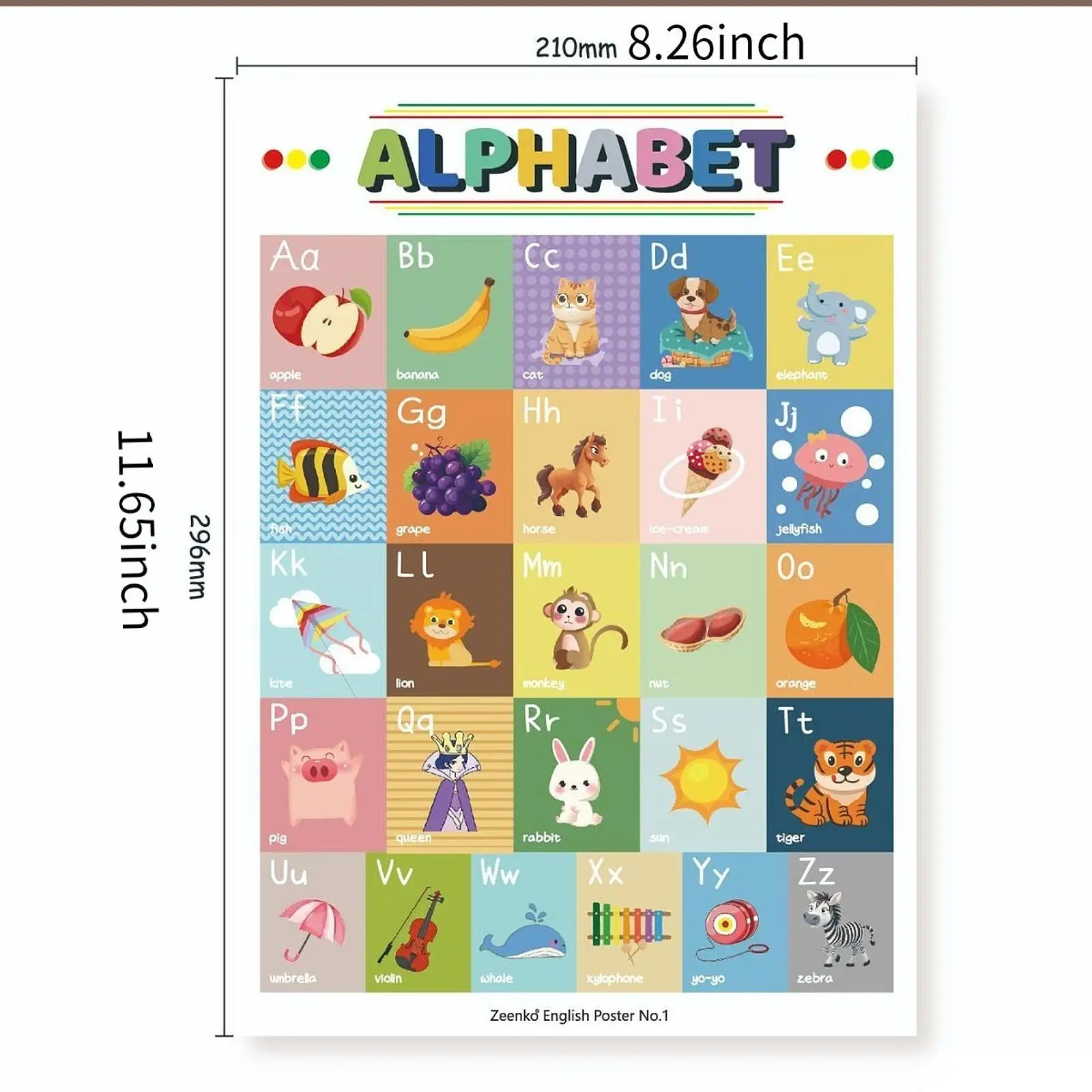 12 штук образовательные плакаты настенные для детского сада Обучающие Плакаты