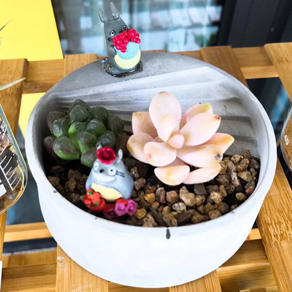 

Ladder Flower Pot Mold for Succulent Plant Pot Concrete Clay Silicone Molds Handmade Craft Cement Gypsum Resin Mould Home Decor