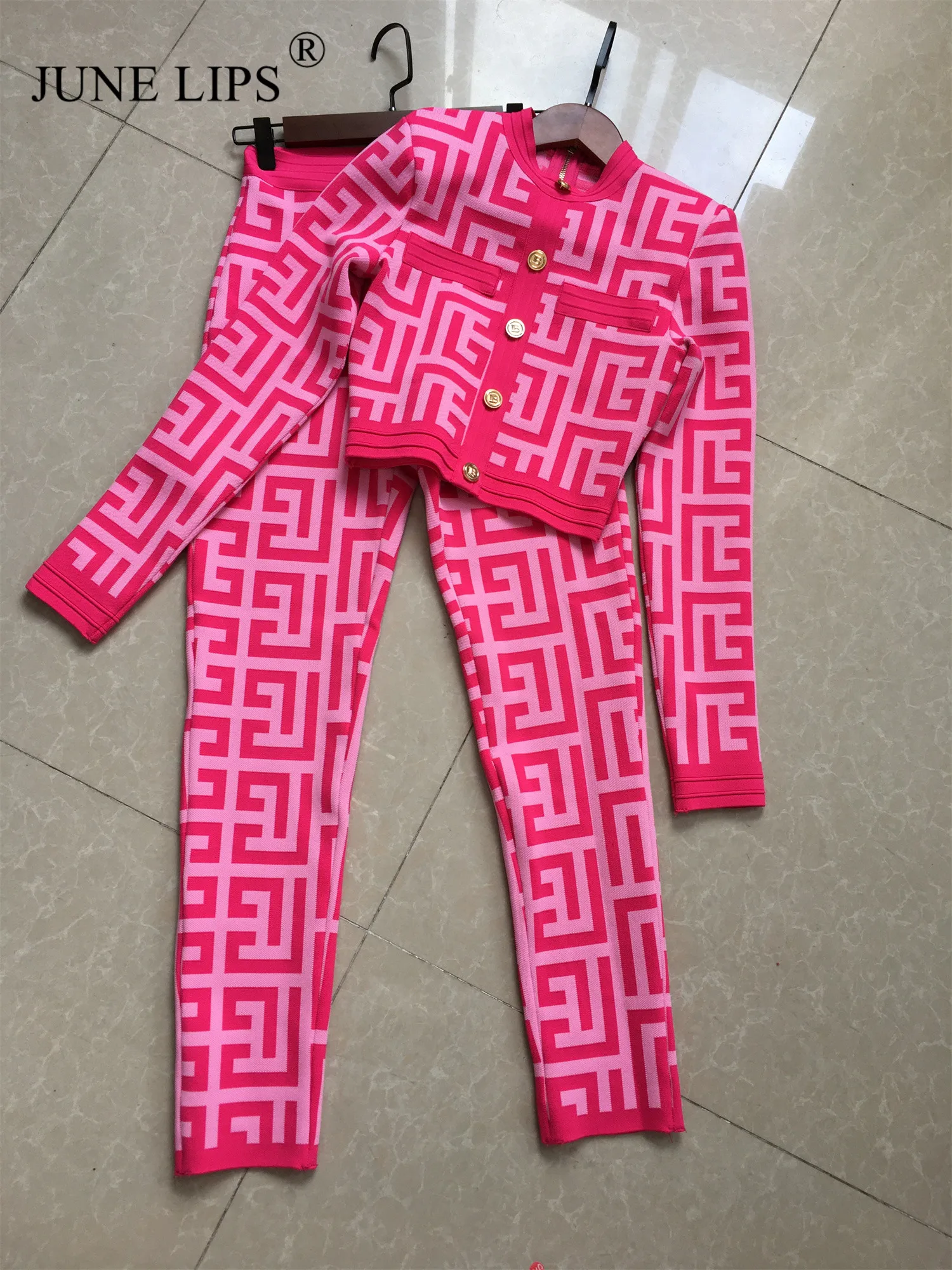 Брендовый высококачественный Женский жаккардовый бандажный Топ 2022