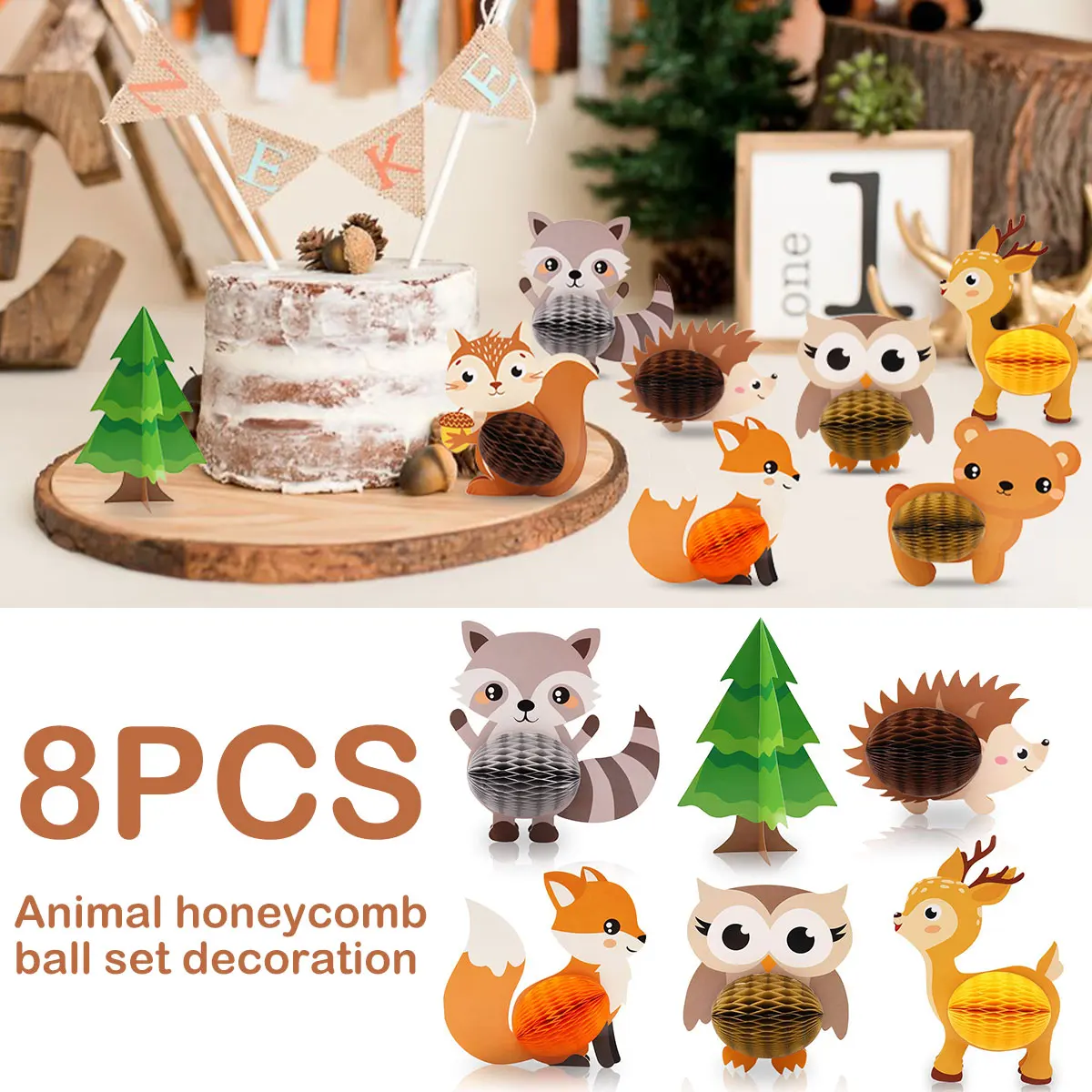 

8 шт., декоративные соты для детского стола