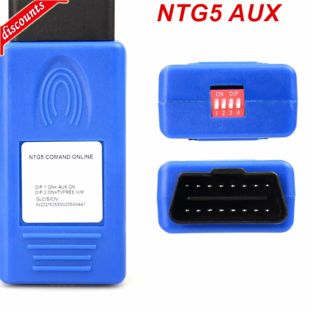 

Для COMAND ONLINE NTG5 OBD AUX IN & VIM активатор работает для C/GLC/S/V CLASS W205 X253 W222 W447 NTG 5 AUX для Mercedes