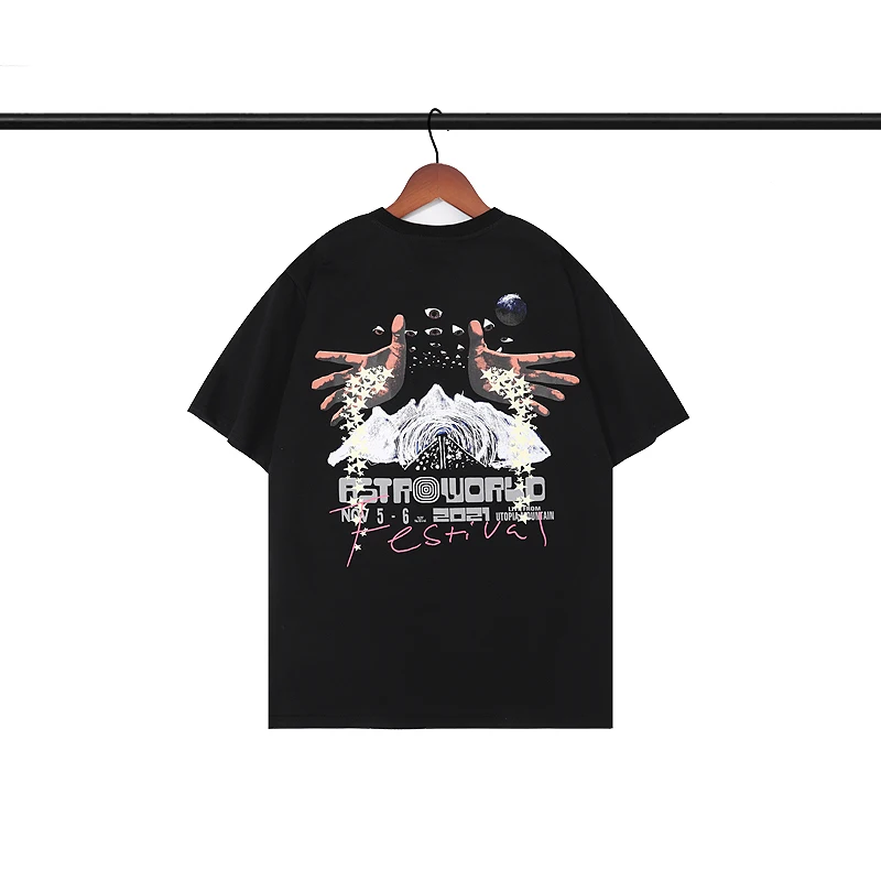 Трэвис Скотт астрофест увидите вас в утопии фестиваль музыки козы CPFM брендовая