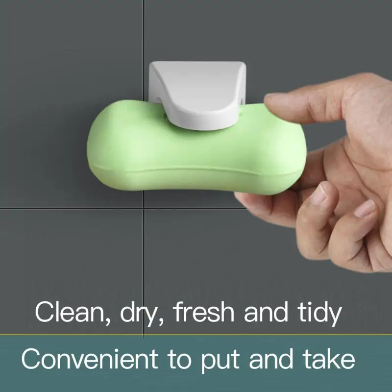 

Magnetic Soap Holder Soap Rack Drain Soaps Wall Attachment Home Bathroom Soap Storage Holders Bathroom Kitchen Organizer Durable