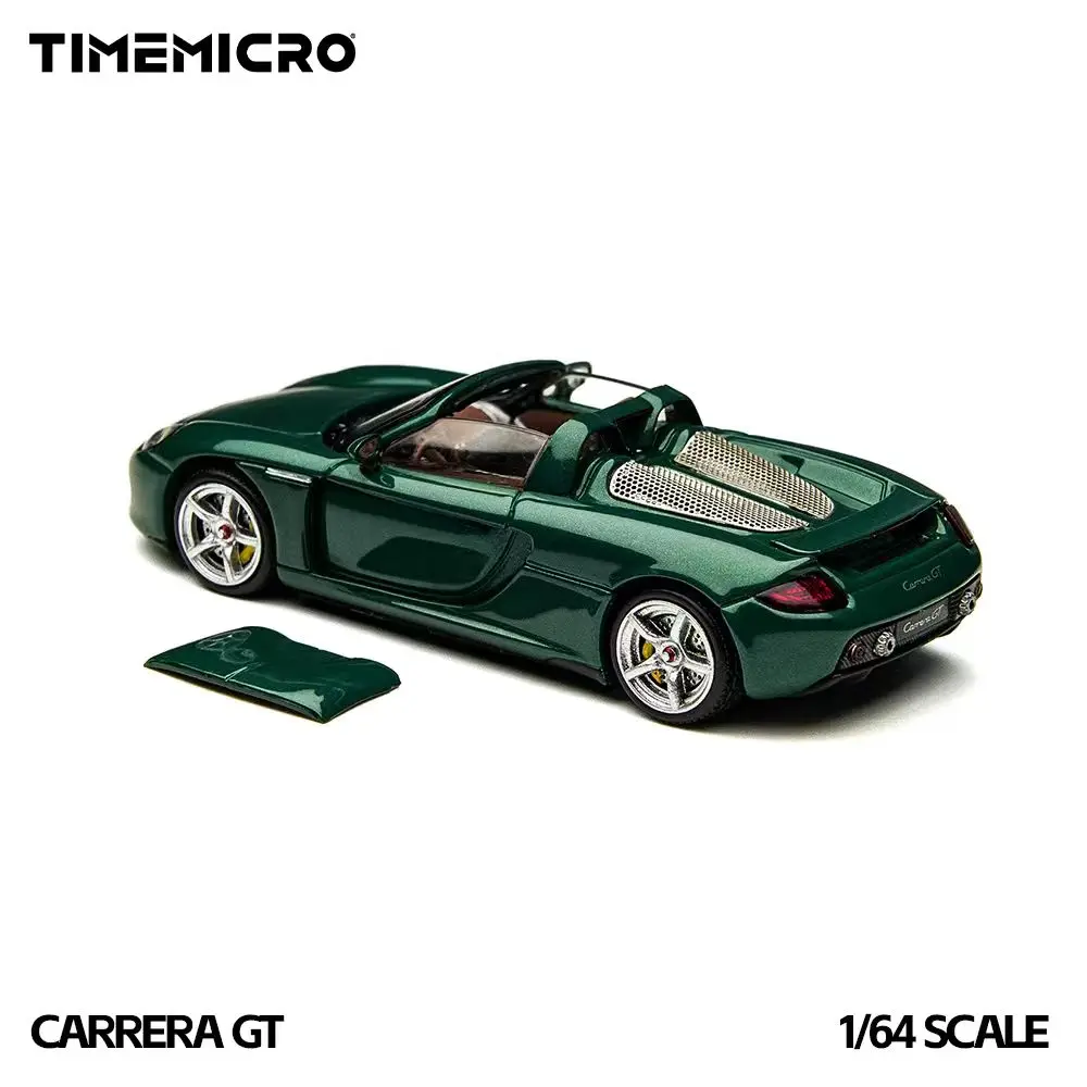 Фото Модель британского гоночного автомобиля TimeMicro1:64, зеленая, с имитацией покраски, из сплава, для хобби, коллекций и демонстрации №5