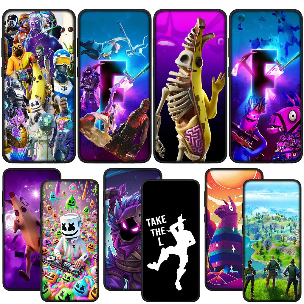 Wallpaper F-Fortnites-Poster Skin for Huawei P30 P20 P10 Y6 Y7 Y9 Prime Mate 10 20 Pro Lite Y9A Y8S P Smart 2019 Phone Case