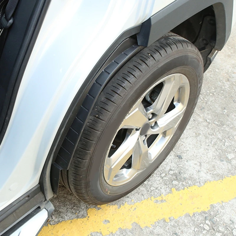 

2Pcs Car Side Fender Modificated Tear Tire Splash-Guard Compatible with Toyota- RAV4 Prevents Damage Avoid Scratch Nicks