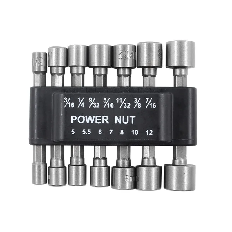 

Hexagon Drill Bit Adapter Nut Driver 9pcs 14Pcs Screwdriver Wrench Set Drill Bit Socket for Electric Screwdriver Handle Tools
