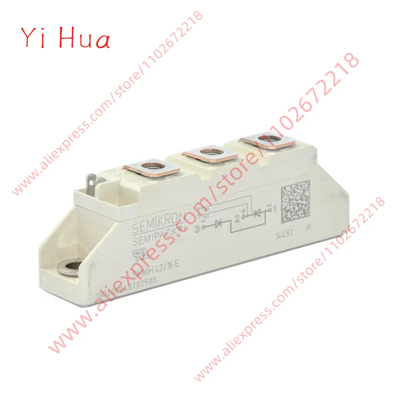 

1PCS New Original MODULE SKKH42/16E IGBT silicon controlled rectifier