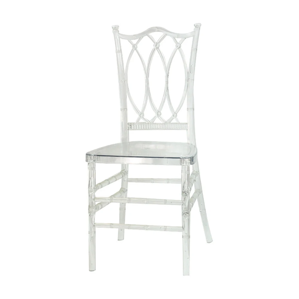 Свадебные прозрачные пластиковые поликарбонатные стулья Chiavari Phoenix для свадьбы